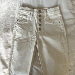 NWT Garage white jeans